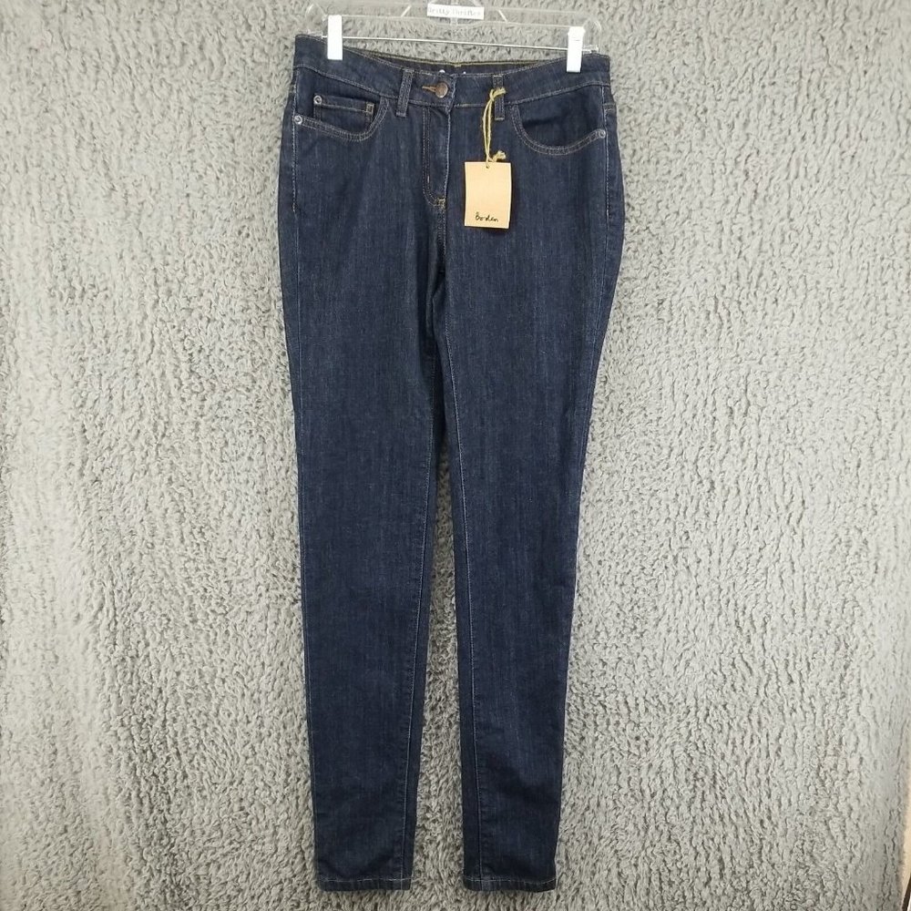 Boden Skinny Stretch Blue Jeans Women's US 6 L